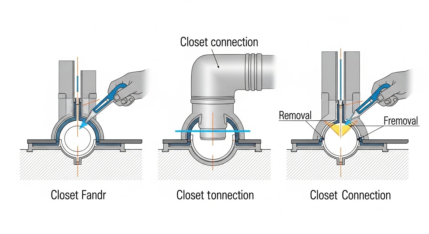 How to Remove a Closet Flange: A Step-by-Step Demolition Guide 2 How to Remove a Closet Flange