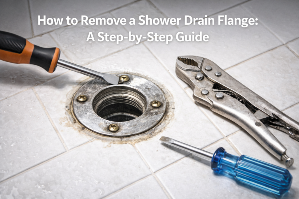 How to Remove a Shower Drain Flange: A Step-by-Step Guide 1 How to Remove a Shower Drain Flange: A Step-by-Step Guide